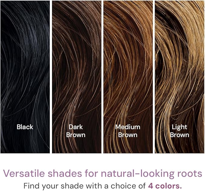 Style Edit Root Cover Up Stick Instant Black Hair Concealer for Women