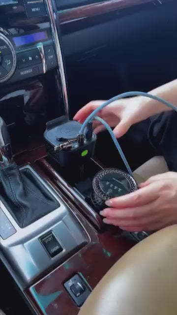 5-in-1 Starlight Car Charger Fast Charging LED USB Adapter for All Cars